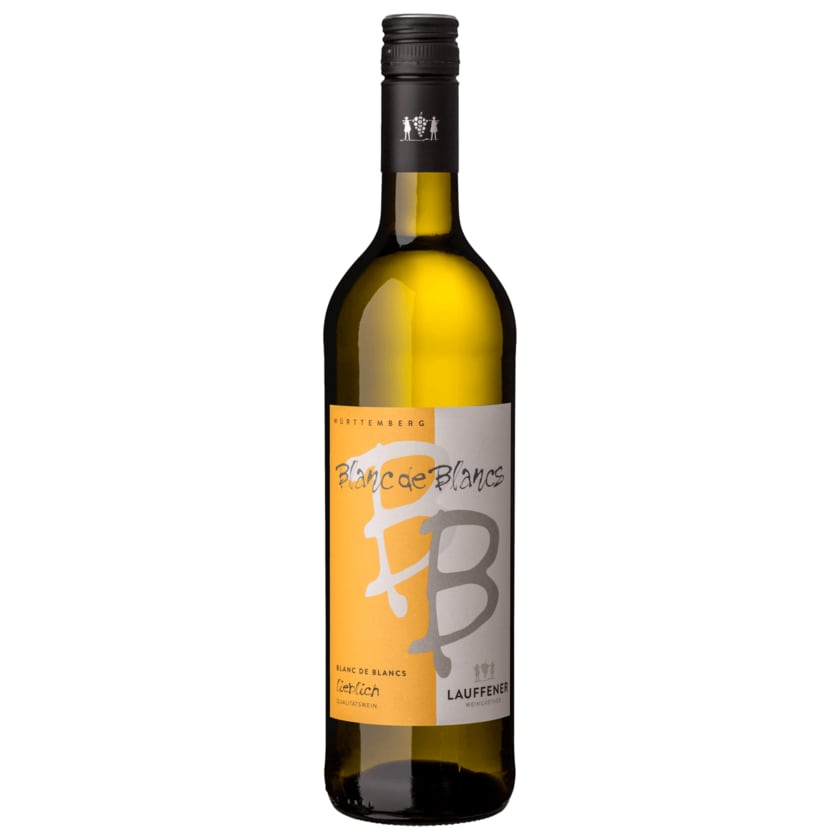 Lauffener Weißwein Blanc de Blancs QbA lieblich 0,75l